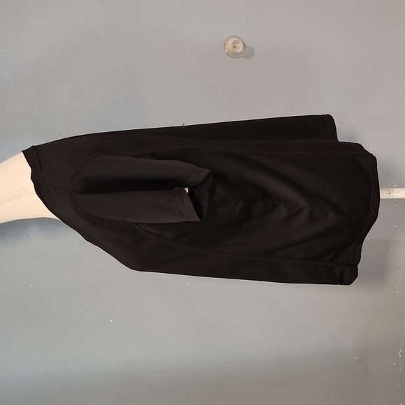 Life Vneck Black Relaxed Fit Athletic Exercise Tee Shirt - Picture 3 of 8